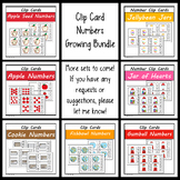 Counting Clip Cards Growing Bundle