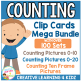 Counting Clip Cards Mega Bundle Count and Clip