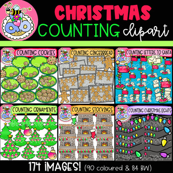 Download 50% OFF for 48 HOURS Counting Clipart: Christmas MEGA ...