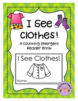 Preview of Counting Clothes: A Preschool Reader Book