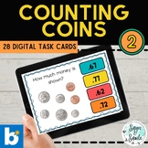 Counting Coins #2 - Interactive Boom™ Cards for Money Measurement