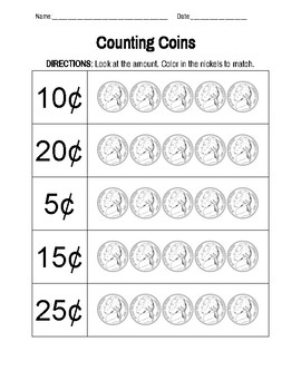 Counting Coins by SPED Spot | TPT