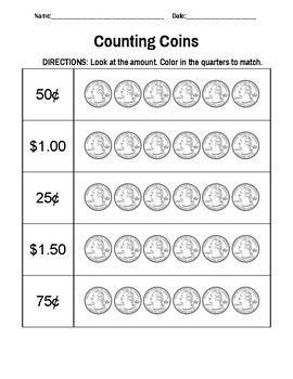 Counting Coins by SPED Spot | TPT