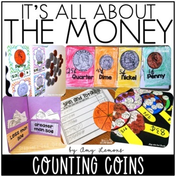 Preview of Activities and Printables for Counting a Collection of Coins