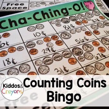 Preview of Counting Coins Money Bingo Game