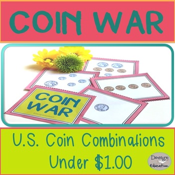 Preview of Interactive Counting Coins Game: Engaging Math Activity for Kids