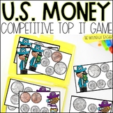 Counting Coins Game and Money Math Center for 1st, 2nd or 