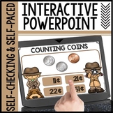Interactive Math Games Counting Coins Powerpoint