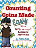 Counting Coins Made Easy:  Differentiated Materials and Wo