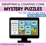 Digital Mystery Puzzles for Identifying & Counting Coins (