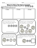Counting Coins: Money Quick Check Pack