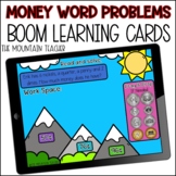 Counting Coins Money Word Problems Activity | BOOM Cards