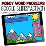 Counting Coins Money Word Problems Activity | Google Slide