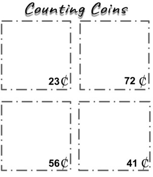 Preview of Counting Coins Practice
