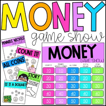 Preview of Counting Coins Review Game | Money Review Game