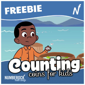 Preview of Counting Coins Song + Lyrics & Worksheet | Fun 1st-2nd Grade Math Activity