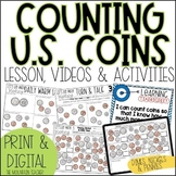 Counting Coins Worksheets Dimes, Nickels & Pennies | Lesso