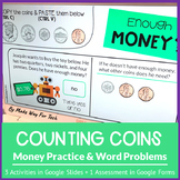 Counting Mixed Coins | Counting Money Google Slides| Money