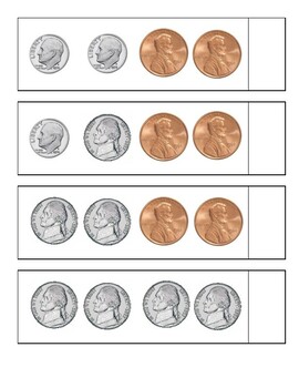 Counting Coins up to $1 Cards by emtayritchteach | TPT