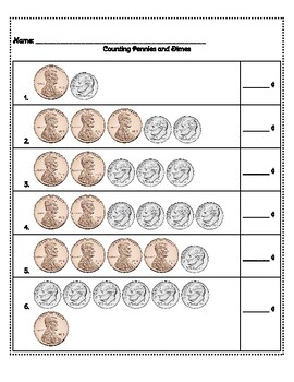 Counting Coins up to $1 Logical Progression | TPT