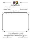 Counting Collections: Student Recording Sheet