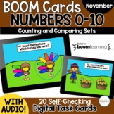 Counting & Comparing Sets Math BOOM Cards Digital Task Cards | Distance Learning