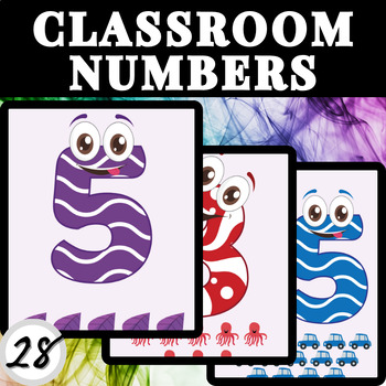 Preview of Counting Corner: Interactive Classroom Numbers Kit for Young Scholars