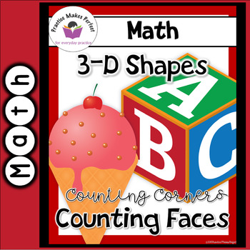 Preview of 3-Dimensional  Shapes Game Counting Corners Counting Faces