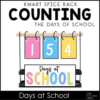 Counting Days at School Kmart Spice Rack Hack by Me My Class and I