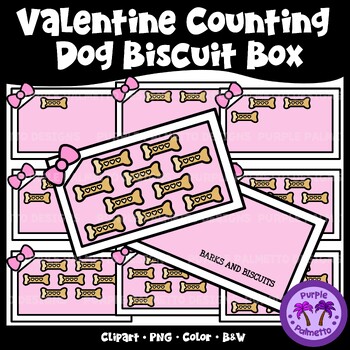 Preview of Counting Dog Bakery Biscuits Clipart
