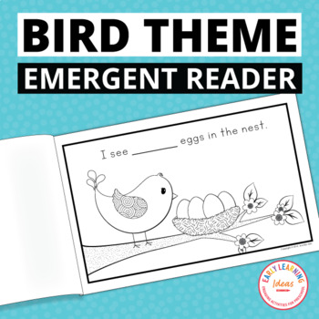 Free Spring Counting Book | Birds Theme Counting Emergent Reader