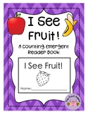 Counting Fruit: A Preschool Reader Book