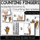 Counting Adapted Books, Counting Mats, Matching Errorless 