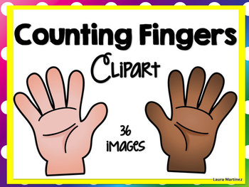 Preview of Counting Fingers Clipart - Pointer First