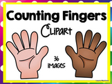 Counting Fingers Clipart - Pointer First