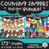 Counting Fingers Clipart MEGA Bundle