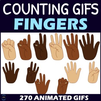 Preview of Counting Fingers GIFs - Animated Clipart - Hands Clip Art