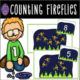 Counting fireflies numbers 1-20 for Preschool, Prek, Kindergarten