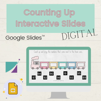 Preview of Counting Forward - Google Slides Interactive Resource - Counting up to 100