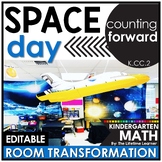 Counting Forward | Outer Space Kindergarten Room Transformation