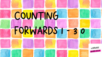 Preview of Counting Forwards 1-30 & Counting Backwards 30-1