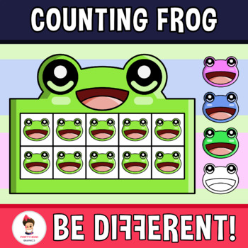 Preview of Counting Frog Clipart