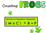 Counting Frogs- Capture and Recapture
