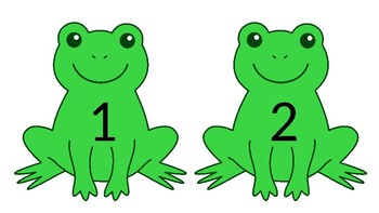 Preview of Counting Frogs - Numbers 1 - 10