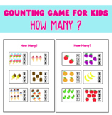 Counting Game for Kids. How Many?