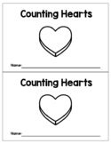 Counting Hearts: Valentine's Day Emergent Reader | Mini Book