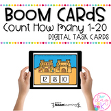 Counting How Many 1-20 Digital Task Cards | Boom Cards™