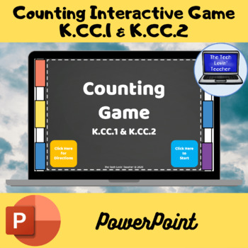 Preview of Counting Interactive Game-K.CC.1 & K.CC.2