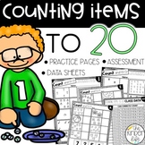Counting Items to 20 | Kindergarten Math Worksheets | Kind