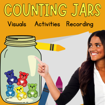 Preview of Counting Jar routine ~ Numbers 1 to 20  Set of 25 with recording Sheets Included